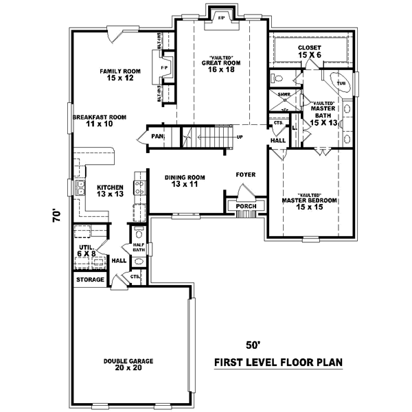 Main Floor Plan: 6-717