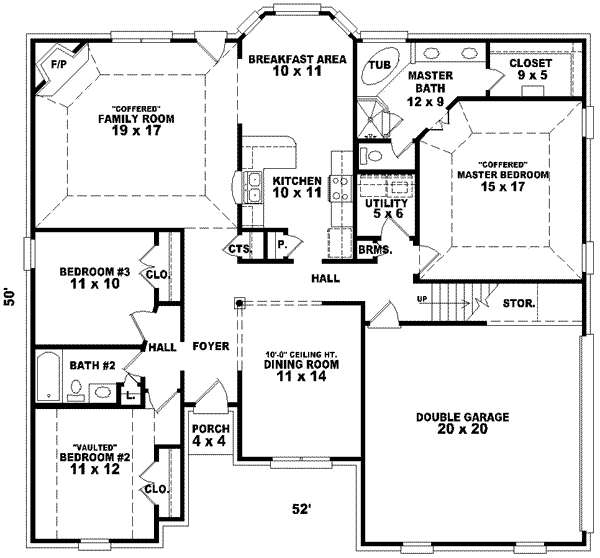 Main Floor Plan: 6-727