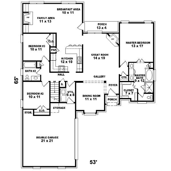Main Floor Plan: 6-729