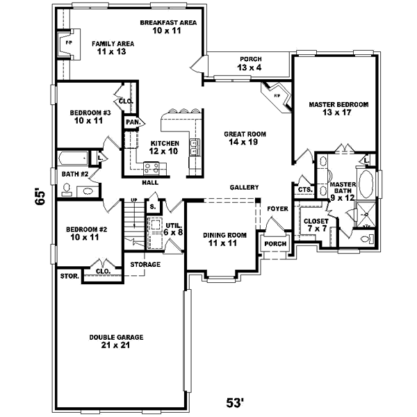 Main Floor Plan: 6-732