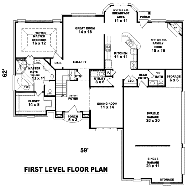 Main Floor Plan: 6-740