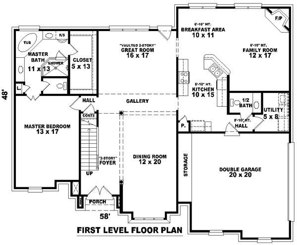 Main Floor Plan: 6-741