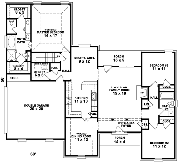 Main Floor Plan: 6-743