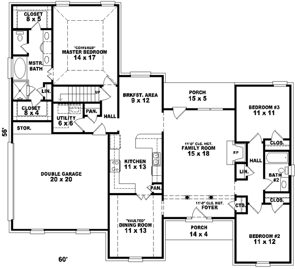 Main Floor Plan: 6-745