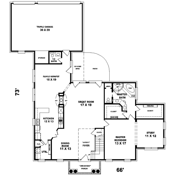 Main Floor Plan: 6-746