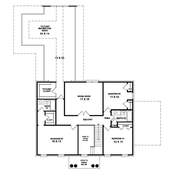 Upper/Second Floor Plan:6-746