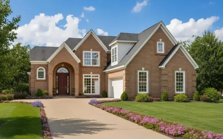 European house plans 6-753 - front exterior, 2,909 sq ft, 3 bed, 2 bath house plans | Monster House Plans
