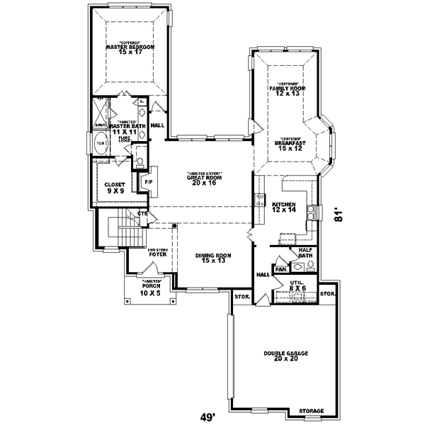 Main Floor Plan: 6-753