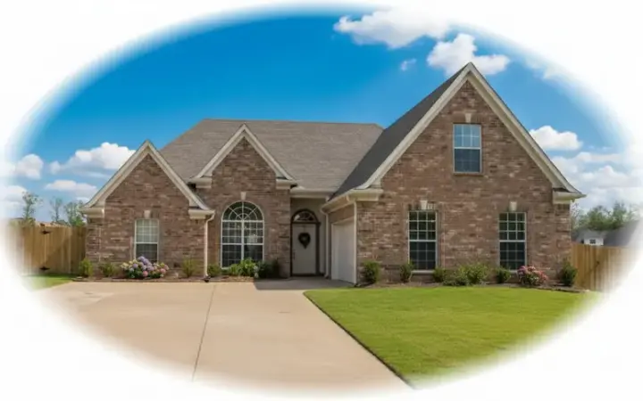 Traditional house plans 6-756 - front exterior, 1,986 sq ft, 3 bed, 2 bath house plans | Monster House Plans