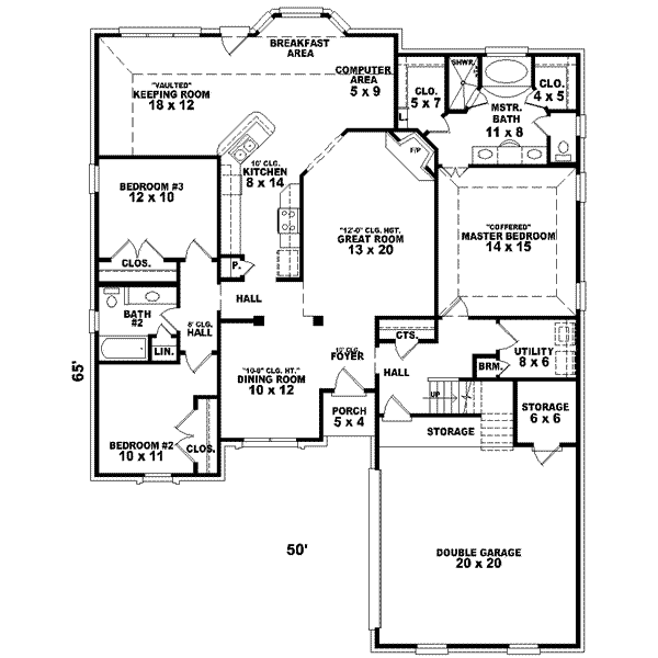 Main Floor Plan: 6-756