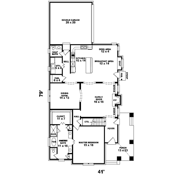 Main Floor Plan: 6-760