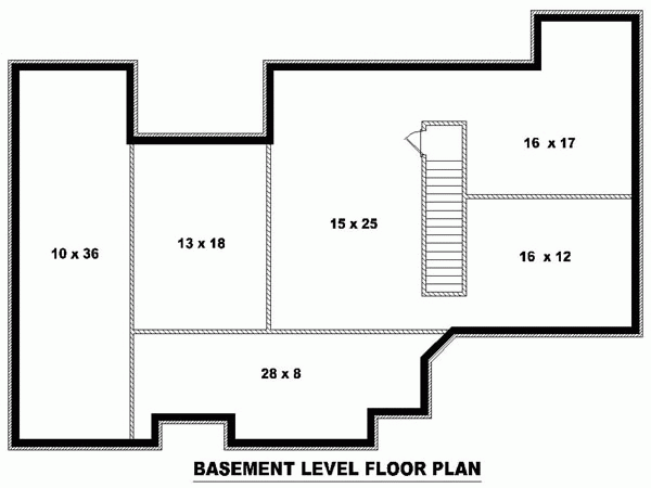 Lower Floor Plan: 6-763