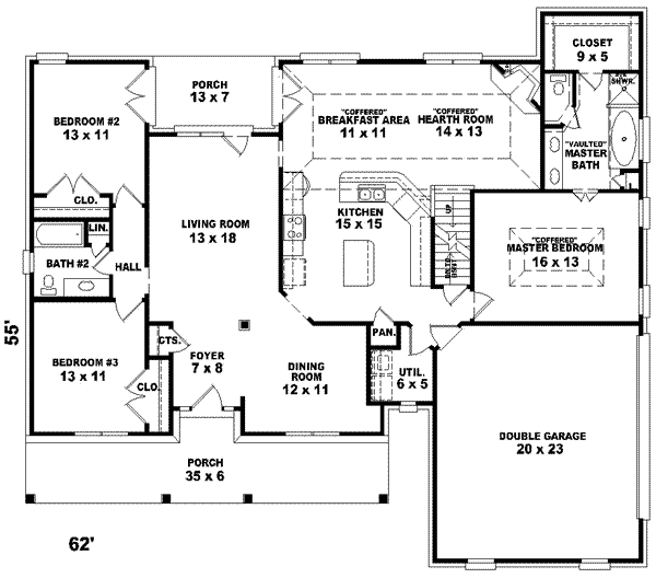 Main Floor Plan: 6-763