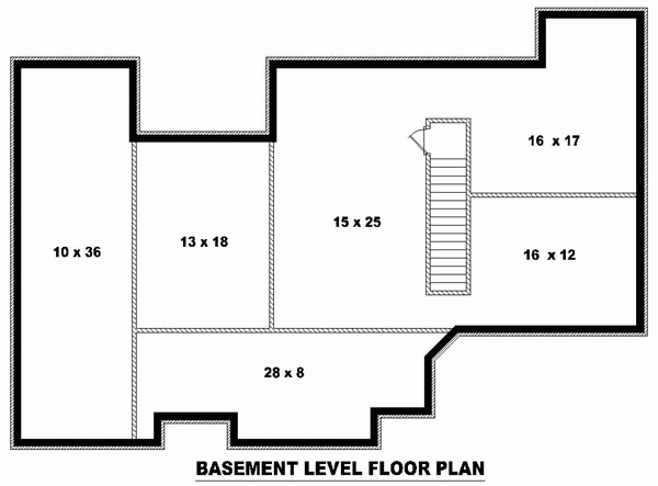 Lower Floor Plan: 6-764