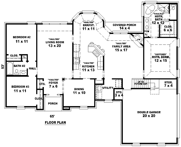 Main Floor Plan: 6-767