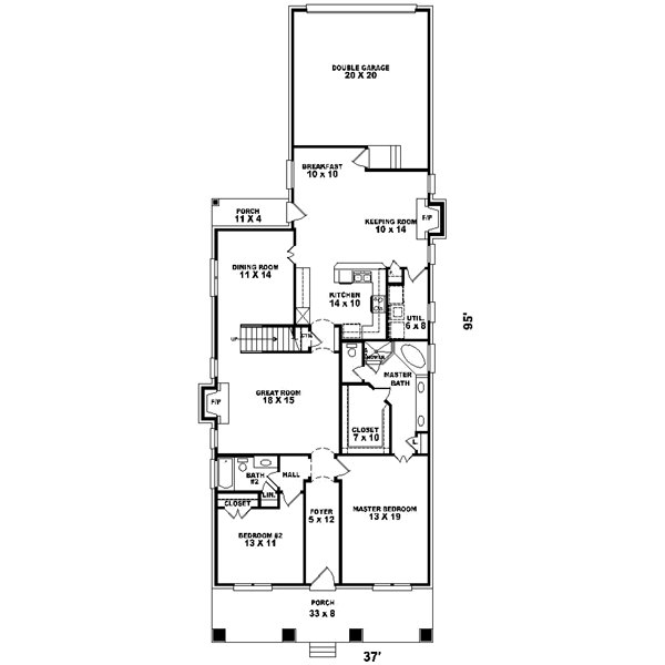 Main Floor Plan: 6-768