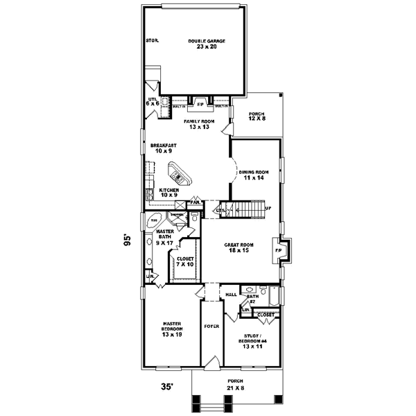 Main Floor Plan: 6-769