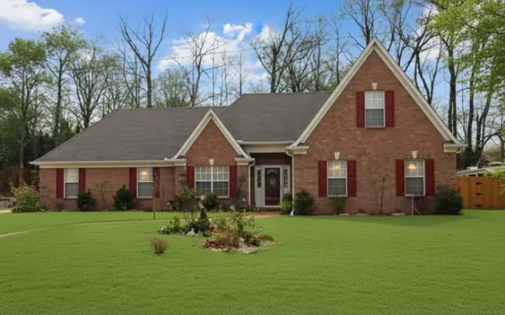 Traditional house plans 6-771 - front exterior, 2,271 sq ft, 4 bed, 3 bath house plans | Monster House Plans