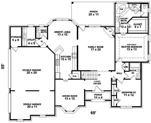 Main Floor Plan: 6-774