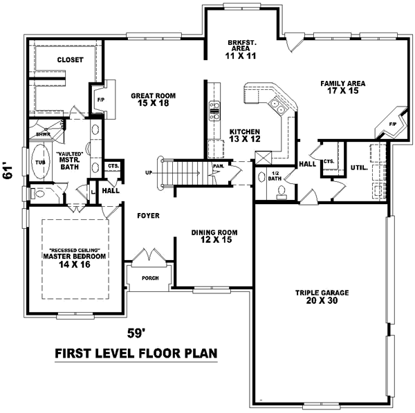 Main Floor Plan: 6-782