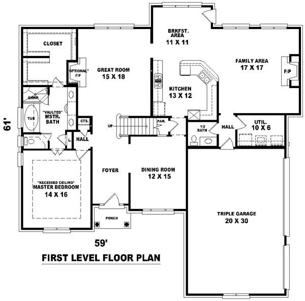 Main Floor Plan: 6-783