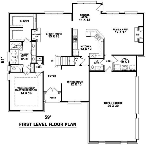 Main Floor Plan: 6-784