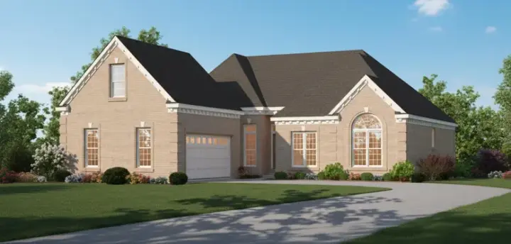 Traditional house plans 6-792 - front exterior, 1,966 sq ft, 3 bed, 2 bath house plans | Monster House Plans