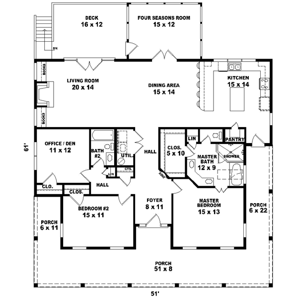 Main Floor Plan: 6-796