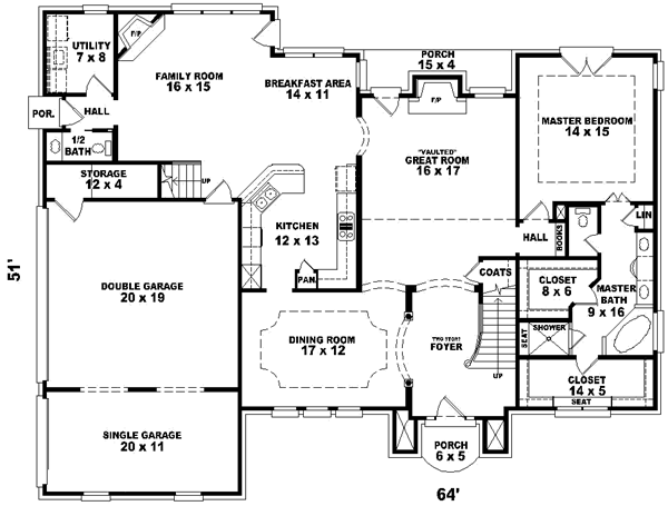 Main Floor Plan: 6-797