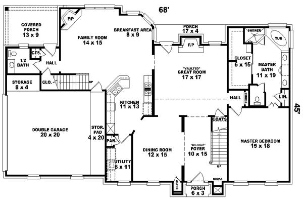 Main Floor Plan: 6-798