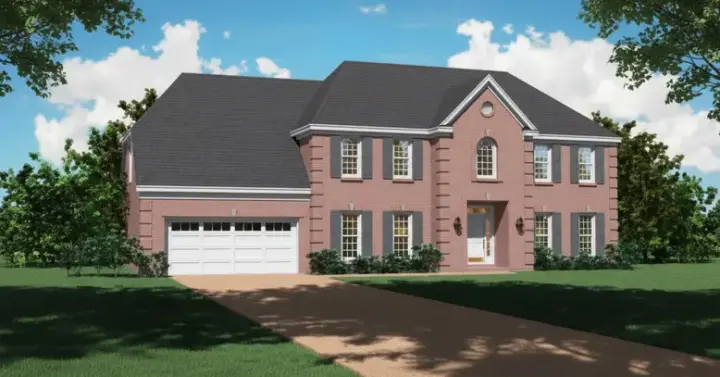 European house plans 6-799 - front exterior, 3,514 sq ft, 4 bed, 3 bath house plans | Monster House Plans
