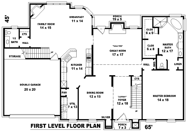 Main Floor Plan: 6-799