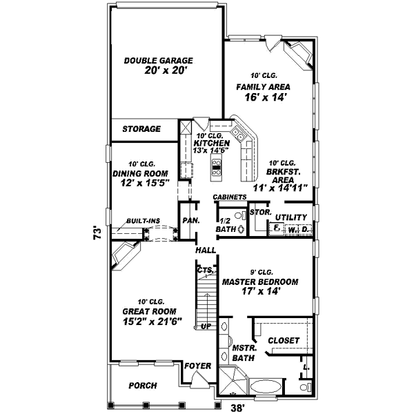 Main Floor Plan: 6-804