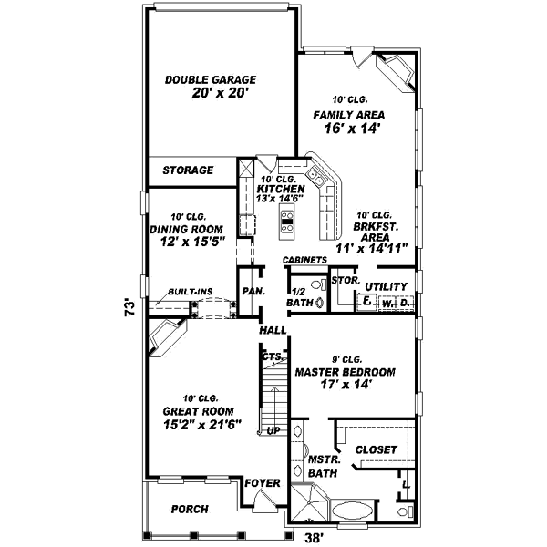 Main Floor Plan: 6-807
