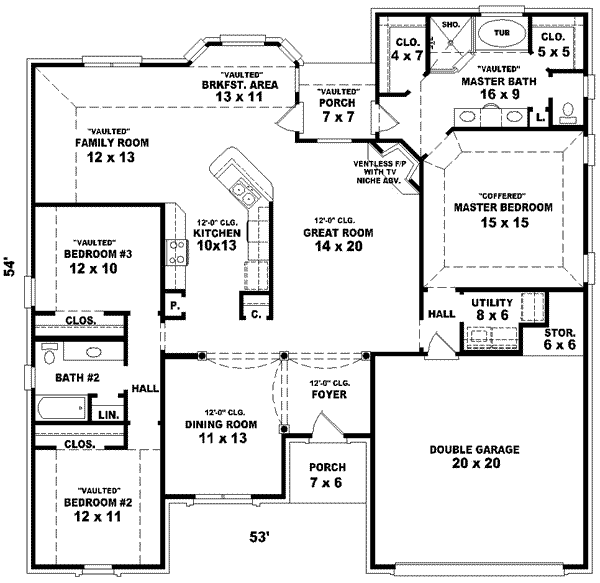 Main Floor Plan: 6-812