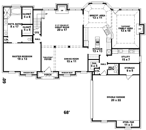 Main Floor Plan: 6-816