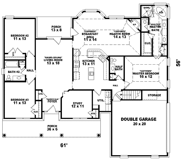 Main Floor Plan: 6-818