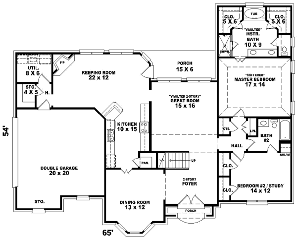 Main Floor Plan: 6-827