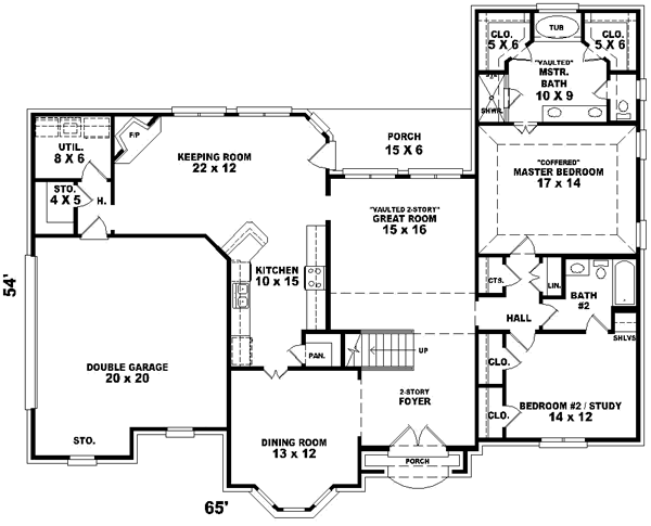 Main Floor Plan: 6-828