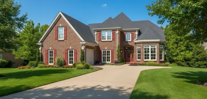 Traditional house plans 6-829 - front exterior, 2,731 sq ft, 4 bed, 3 bath house plans | Monster House Plans