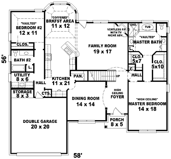 Main Floor Plan: 6-837