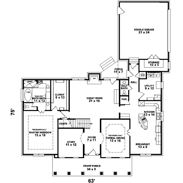 Main Floor Plan: 6-842