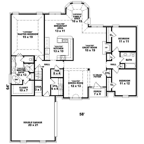 Main Floor Plan: 6-845