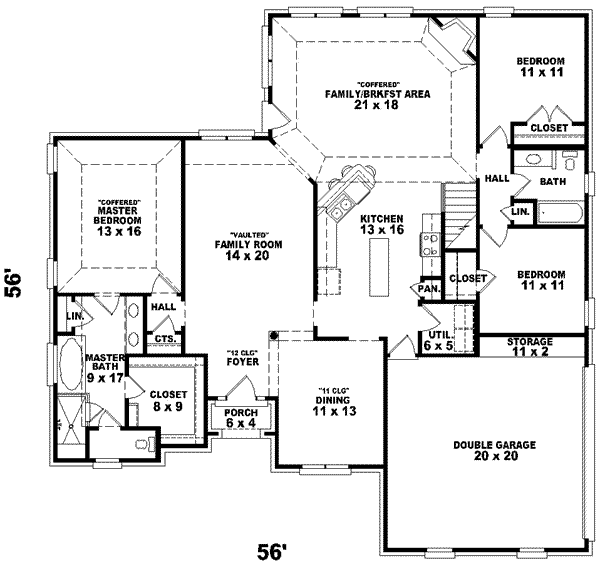 Main Floor Plan: 6-847