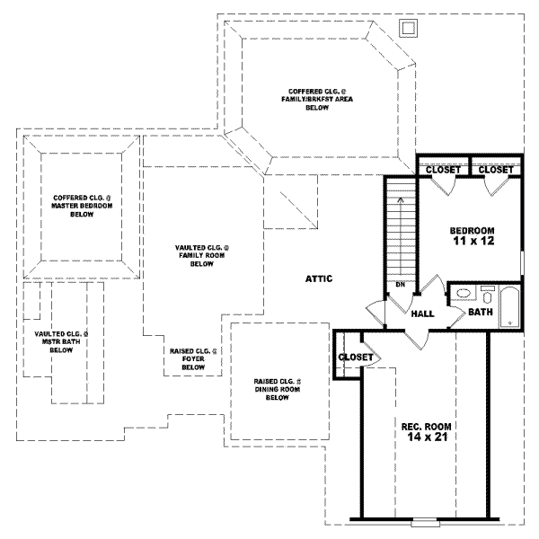 Upper/Second Floor Plan: 6-849