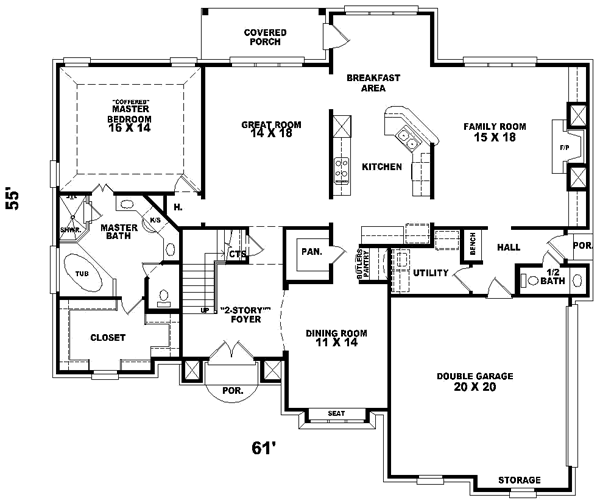 Main Floor Plan: 6-850