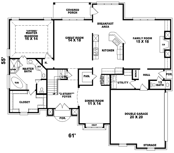 Main Floor Plan: 6-851
