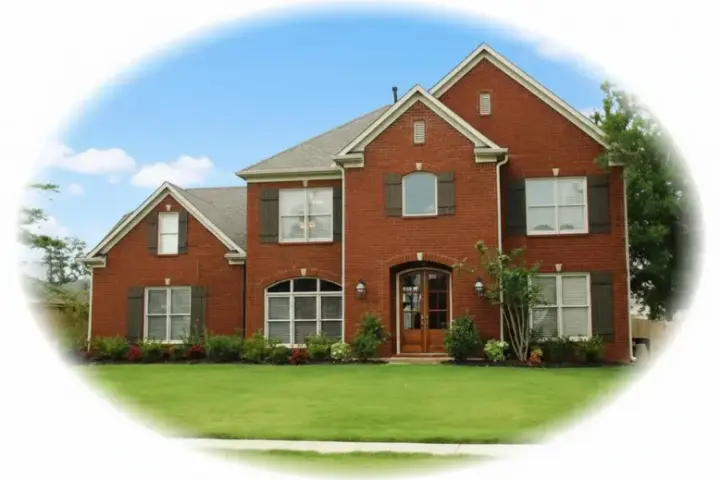 Traditional house plans 6-855 - front exterior, 3,285 sq ft, 4 bed, 3 bath house plans | Monster House Plans