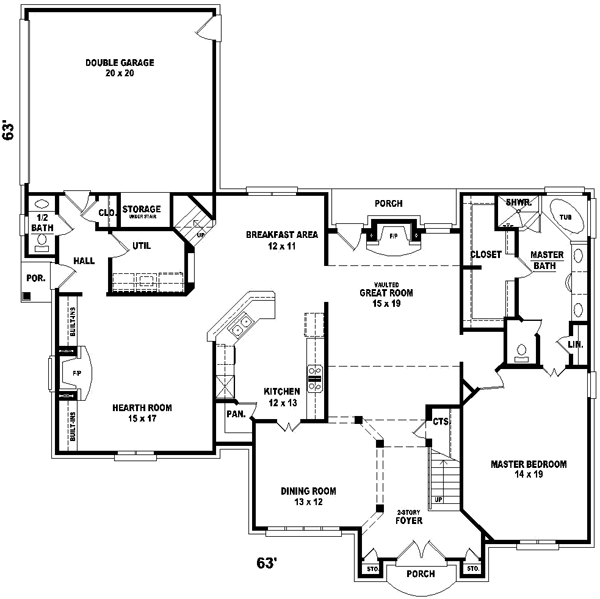 Main Floor Plan: 6-856