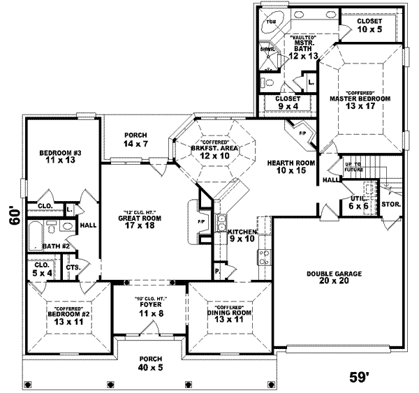 Main Floor Plan: 6-860